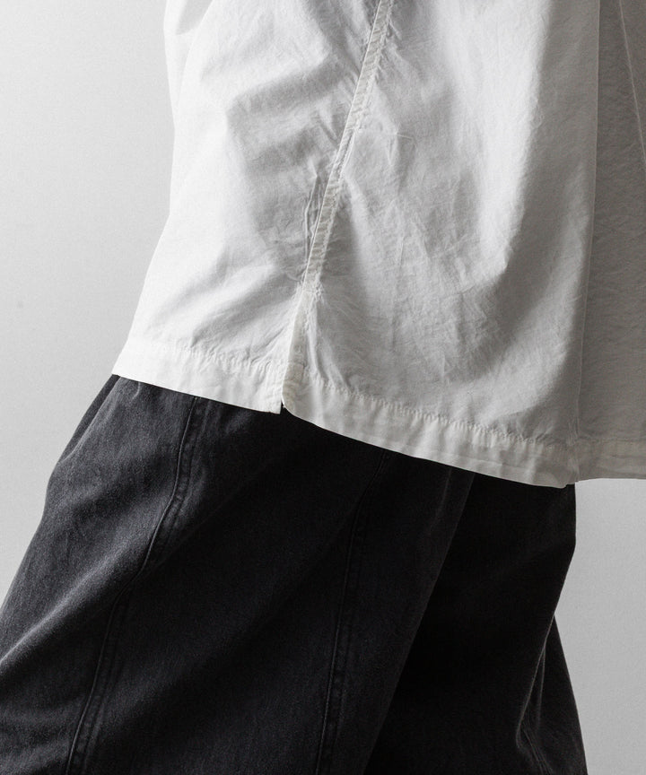 The Viridi-anneザ ヴィリディアンのCO/LY TYPEWRITER PO SHIRTのWHITE 公式通販サイトsession福岡セレクトショップ