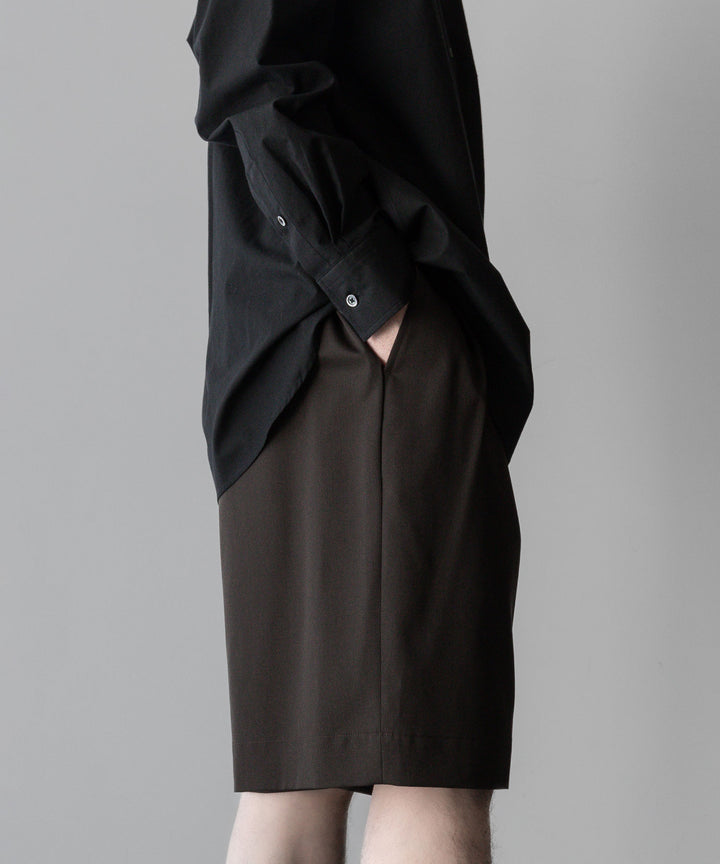 ssstein stein(シュタイン)の24SSコレクションWIDE EASY SHORT TROUSERSのMILITARY KHAKI 公式通販サイトsession福岡セレクトショップ