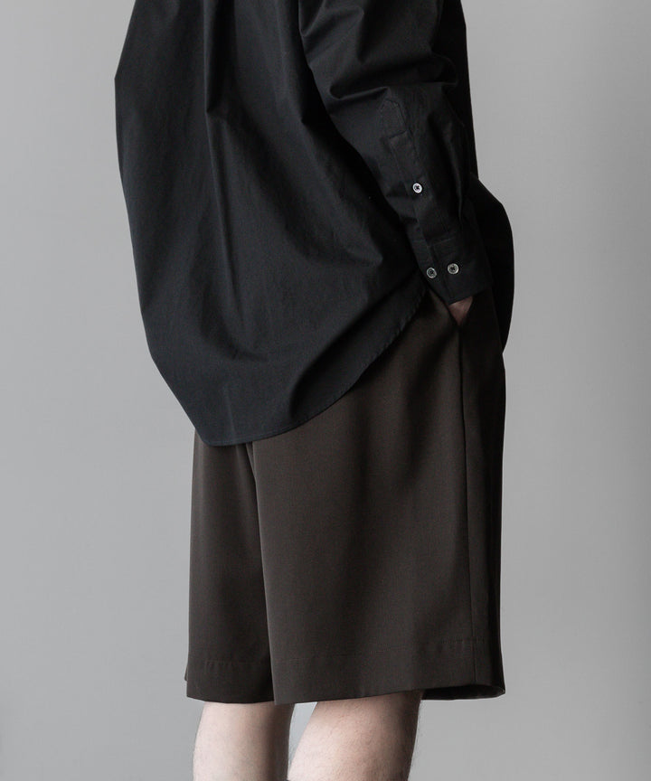 ssstein stein(シュタイン)の24SSコレクションWIDE EASY SHORT TROUSERSのMILITARY KHAKI 公式通販サイトsession福岡セレクトショップ