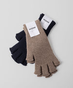 画像をギャラリービューアに読み込む, INTÉRIM(インテリム)のCASHMERE FINGERLESS GLOVES - NAVYの公式通販サイトsession福岡セレクトショップ
