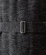 画像をギャラリービューアに読み込む, INTÉRIM(インテリム)のMELANGE DONEGAL HERRINGBONE HYPER BIG BELTED OVER COATのBLACKの公式通販サイトsession福岡セレクトショップ
