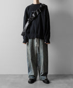 画像をギャラリービューアに読み込む, ssstein(シュタイン)のOVERSIZED REBUILD SWEAT LS - DARK NAVYの公式通販サイトsession福岡セレクトショップ
