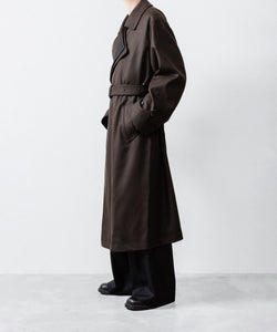 ジャケット・アウター 22AW DOUBLE LAPELED DOUBLE BREASTED COAT stein / シュタイン | DOUBLE LAPELED DOUBLE BREASTED COAT