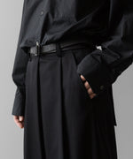 画像をギャラリービューアに読み込む, ssstein(シュタイン)の24AWコレクション OVERTUCKED EXTRA WIDE TROUSERS - BLACK 公式通販サイトsession福岡セレクトショップ
