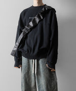 画像をギャラリービューアに読み込む, ssstein(シュタイン)のOVERSIZED REBUILD SWEAT LS - DARK NAVYの公式通販サイトsession福岡セレクトショップ
