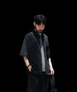 画像をギャラリービューアに読み込む, ATTACHMENT アタッチメントのCOW LEATHER BRACELET - BLACKの公式通販サイトsession福岡セレクトショップ
