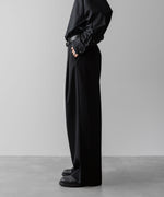 画像をギャラリービューアに読み込む, ssstein(シュタイン)の24AWコレクション OVERTUCKED EXTRA WIDE TROUSERS - BLACK 公式通販サイトsession福岡セレクトショップ
