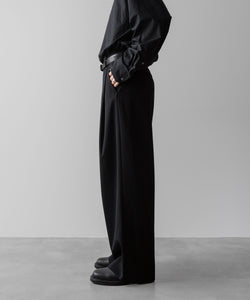 ssstein(シュタイン)の24AWコレクション OVERTUCKED EXTRA WIDE TROUSERS - BLACK 公式通販サイトsession福岡セレクトショップ