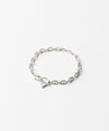【THE OBJECT】KAI HEART CLASP BRACELET - SILVER
