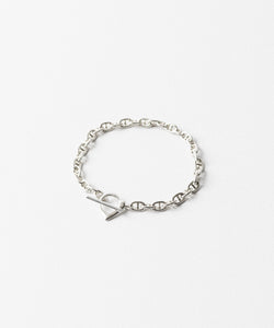 THE OBJECT/ザオブジェクト】KAI HEART CLASP BRACELET - SILVER