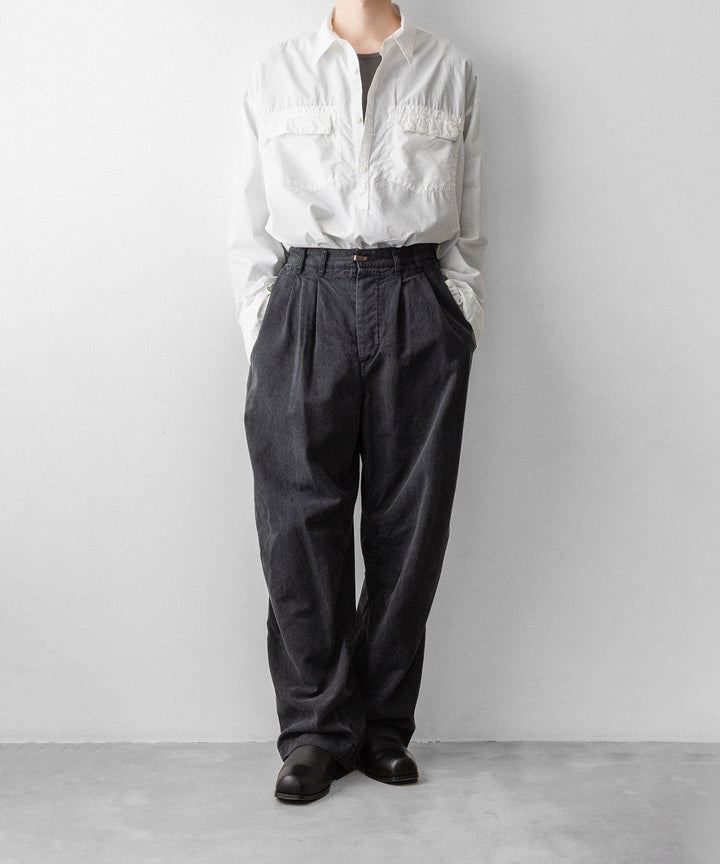 The Viridi-anneザ ヴィリディアンのCO/LY TYPEWRITER PO SHIRTのWHITE 公式通販サイトsession福岡セレクトショップ