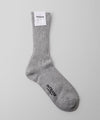 【INTÉRIM】CASHMERE ORGANIC COTTON SOCKS - GRAY
