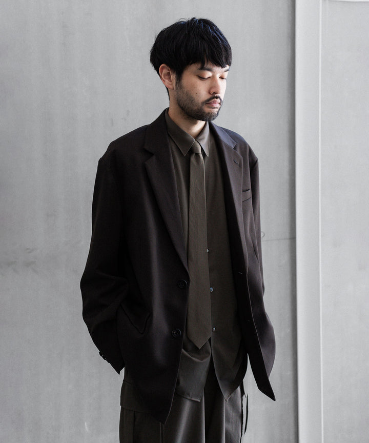【KANEMASA PHIL.】46G TIE - BROWN - Exclusive session