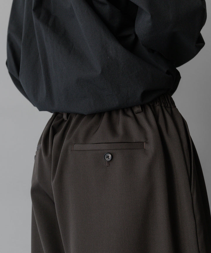 ssstein stein(シュタイン)の24SSコレクションWIDE EASY SHORT TROUSERSのMILITARY KHAKI 公式通販サイトsession福岡セレクトショップ