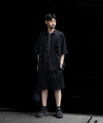 画像をギャラリービューアに読み込む, KANEMASA PHIL. カネマサフィルの36G NYLON TUCK EASY SHORTSのBLACK DYE 公式通販サイトsession福岡セレクトショップ

