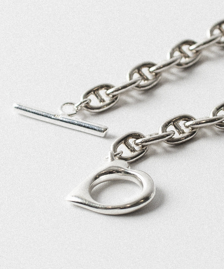 THE OBJECT - ザオブジェクトのKAI HEART CLASP BRACELETのSILVER公式通販サイトsession福岡セレクトショップ