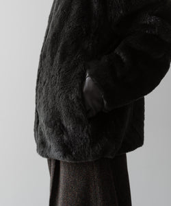 ssstein(シュタイン)の24AWコレクション ACRYLIC FUR JACKET - GREY KHAKI 公式通販サイトsession福岡セレクトショップ