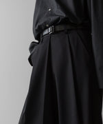 画像をギャラリービューアに読み込む, ssstein(シュタイン)の24AWコレクション OVERTUCKED EXTRA WIDE TROUSERS - BLACK 公式通販サイトsession福岡セレクトショップ
