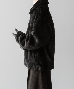 ssstein(シュタイン)の24AWコレクション ACRYLIC FUR JACKET - GREY KHAKI 公式通販サイトsession福岡セレクトショップ