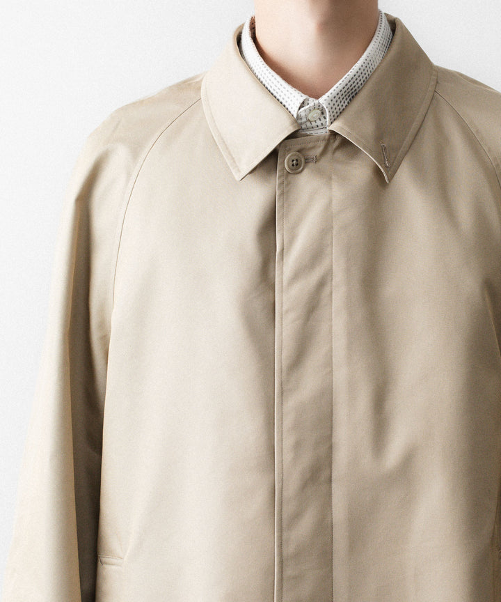 REVERBERATE リバーバレイトのTRENCH COAT SHORT-PLのBEIGE 公式通販サイトsession福岡セレクトショップ