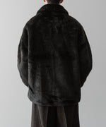 画像をギャラリービューアに読み込む, ssstein(シュタイン)の24AWコレクション ACRYLIC FUR JACKET - GREY KHAKI 公式通販サイトsession福岡セレクトショップ
