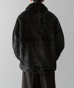 ssstein(シュタイン)の24AWコレクション ACRYLIC FUR JACKET - GREY KHAKI 公式通販サイトsession福岡セレクトショップ