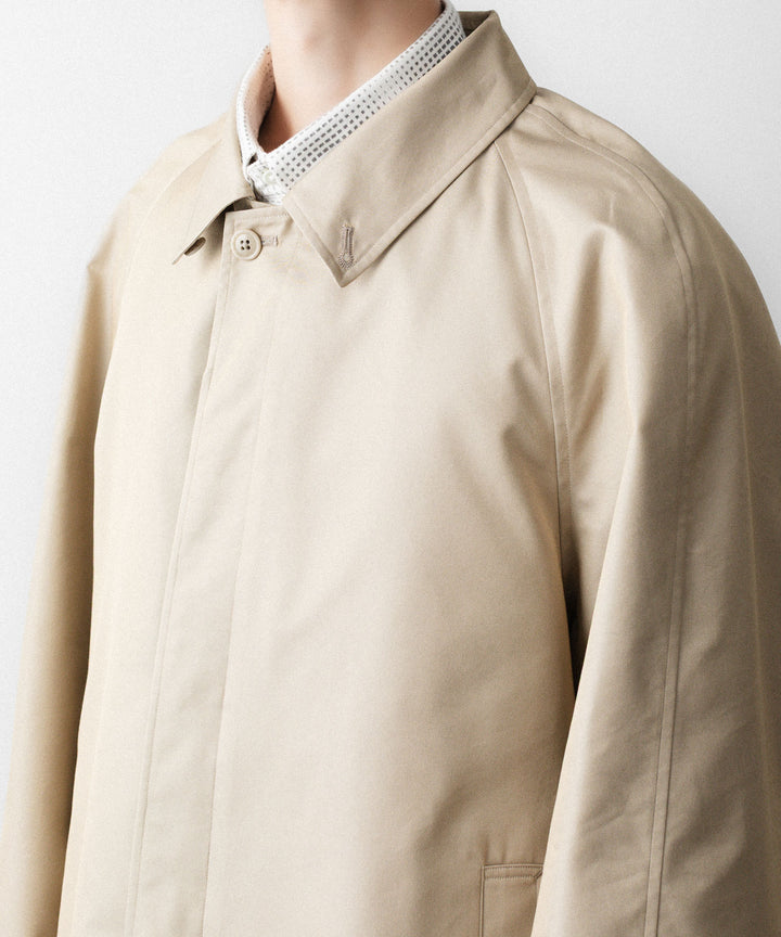 REVERBERATE リバーバレイトのTRENCH COAT SHORT-PLのBEIGE 公式通販サイトsession福岡セレクトショップ