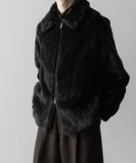 画像をギャラリービューアに読み込む, ssstein(シュタイン)の24AWコレクション ACRYLIC FUR JACKET - GREY KHAKI 公式通販サイトsession福岡セレクトショップ
