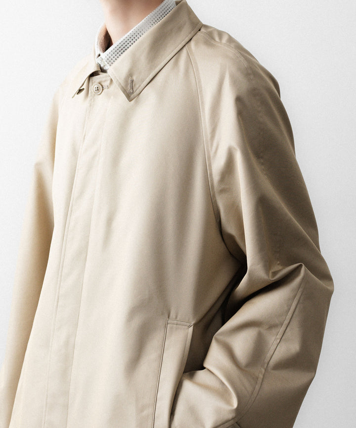 REVERBERATE リバーバレイトのTRENCH COAT SHORT-PLのBEIGE 公式通販サイトsession福岡セレクトショップ