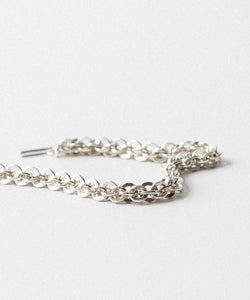 THE OBJECT/ザオブジェクト】MIKE OB CLASP BRACELET - SILVER | 公式 THE OBJECT/ザオブジェクト】MIKE OB CLASP BRACELET - SILVER | 公式