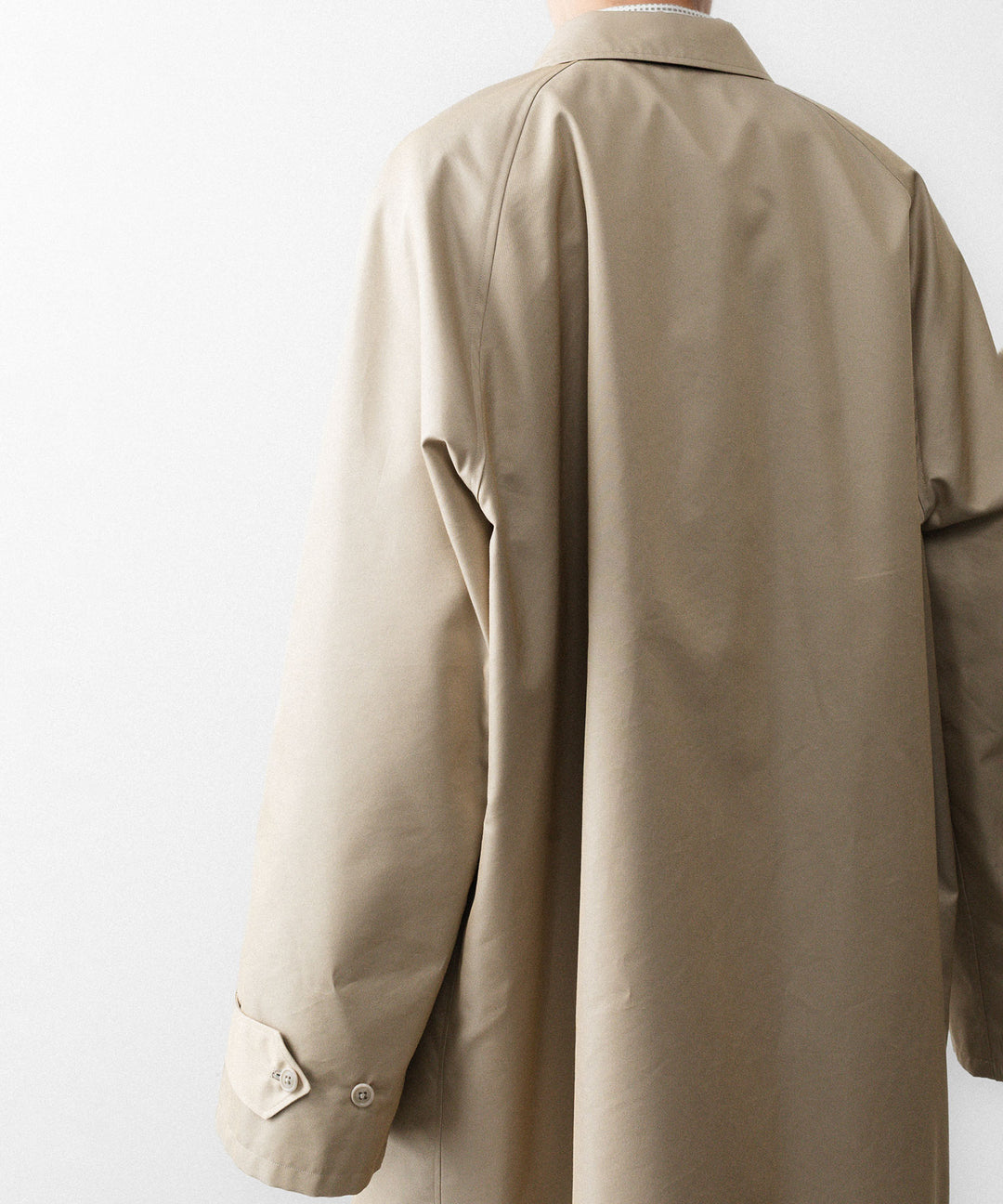 REVERBERATE リバーバレイトのTRENCH COAT SHORT-PLのBEIGE 公式通販サイトsession福岡セレクトショップ
