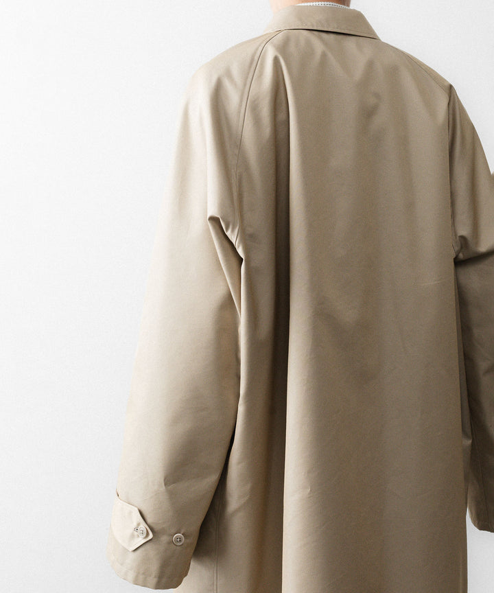 REVERBERATE リバーバレイトのTRENCH COAT SHORT-PLのBEIGE 公式通販サイトsession福岡セレクトショップ