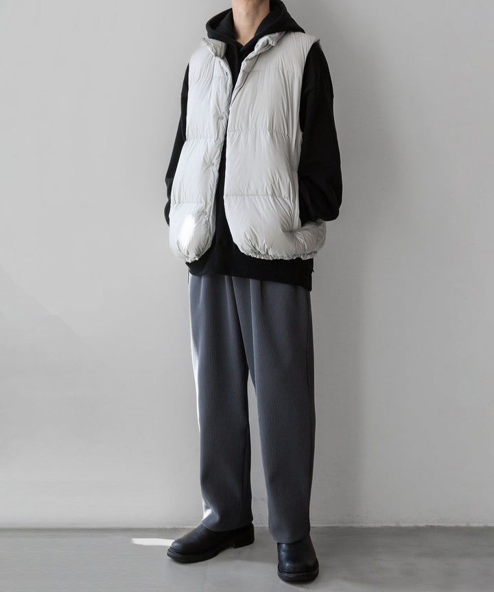 【stein】GRADATION PLEATS TWO TUCK TROUSERS - N.GREY シュタイン 23ss session セッション 福岡セレクトショップ