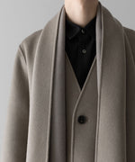 画像をギャラリービューアに読み込む, ssstein(シュタイン)のWOOL CASHMERE BEAVER REVERSIBLE STOLE JACKET - TAUPE GREYの公式通販サイトsession福岡セレクトショップ
