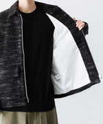 画像をギャラリービューアに読み込む, 【INTÉRIM】DOUBLE FACE HAIRY BABY LAMA WOOL SPORTS JACKET - RAW BLACK
