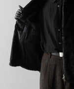 画像をギャラリービューアに読み込む, ssstein(シュタイン)の24AWコレクション ACRYLIC FUR JACKET - GREY KHAKI 公式通販サイトsession福岡セレクトショップ
