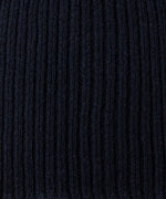 画像をギャラリービューアに読み込む, 【INTÉRIM】YAK MOHAIR KNIT CAP - NAVY
