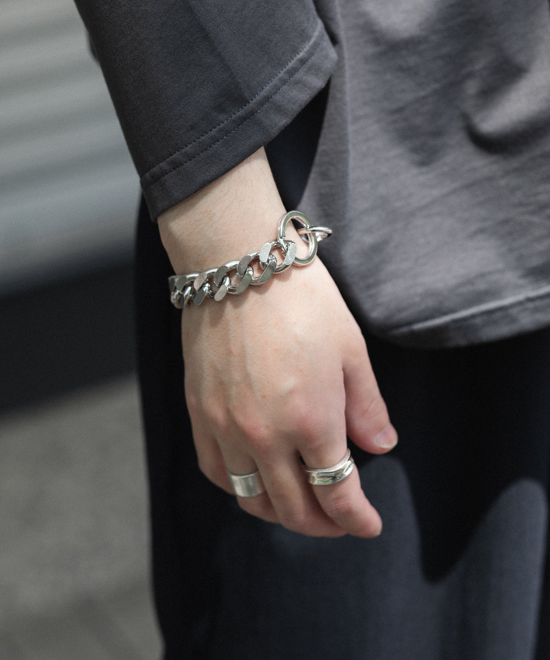 THE OBJECT ザ オブジェクトのHKG BRASS BRACELET KARABINA - SILVERの公式通販サイトsession福岡セレクトショップ