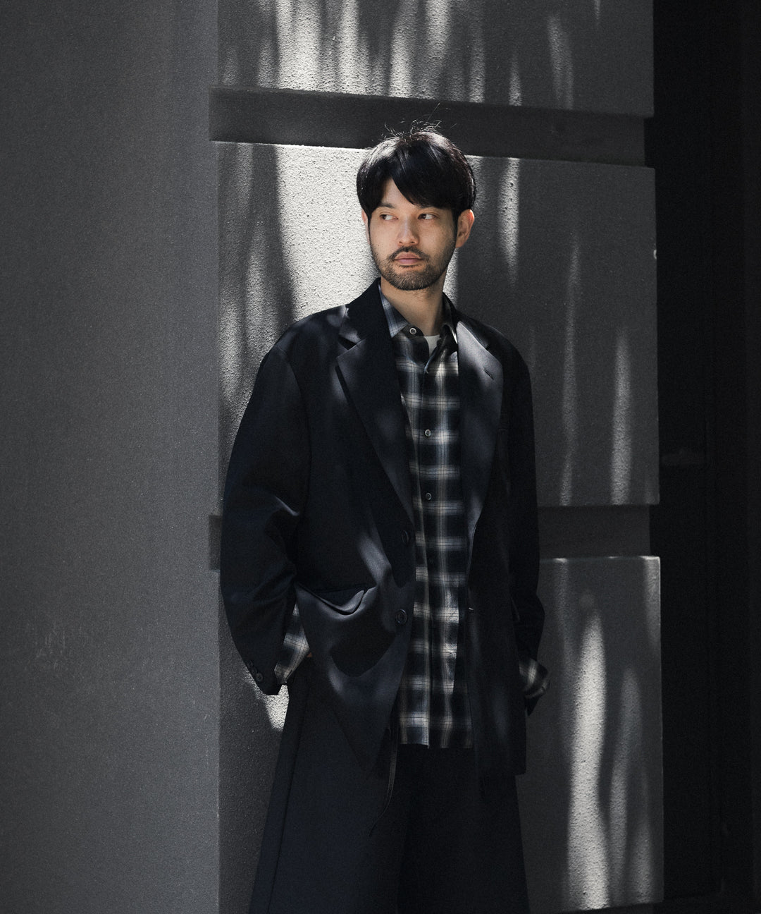 ssstein(シュタイン)のOVERSIZED SINGLE BREASTED LONG JACKET - BLACKの公式通販サイトsession福岡セレクトショップ