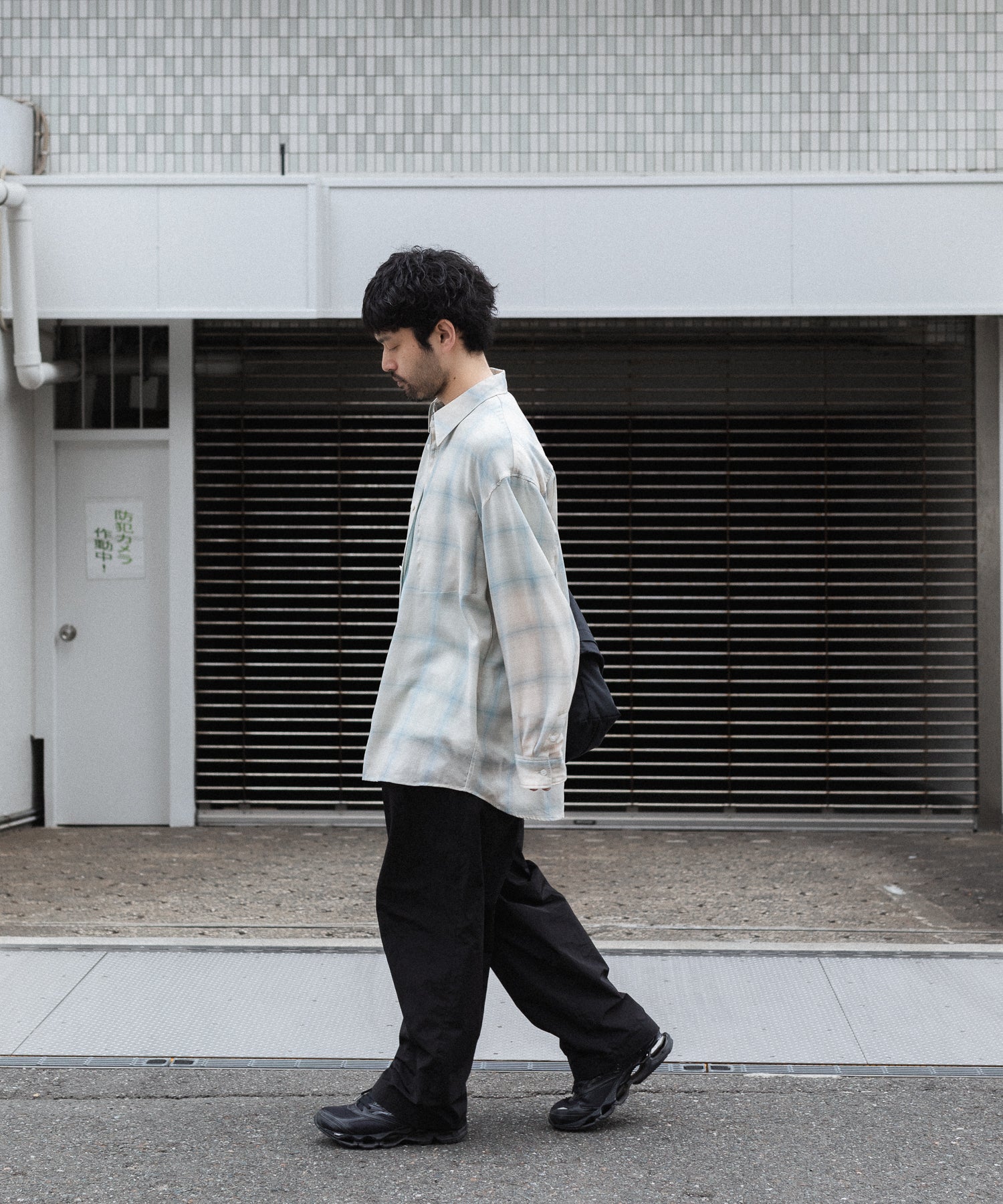 ssstein(シュタイン)のWINDPROOF NYLON WIDE EASY TROUSERS - BLACKの公式通販サイトsession福岡セレクトショップ