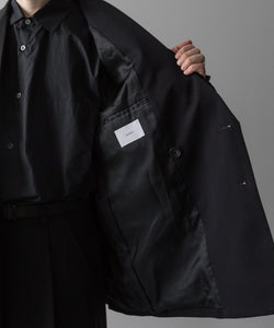 ssstein(シュタイン)の24AWコレクション OVERSIZED DOUBLE BREASTED JACKET - BLACK 公式通販サイトsession福岡セレクトショップ