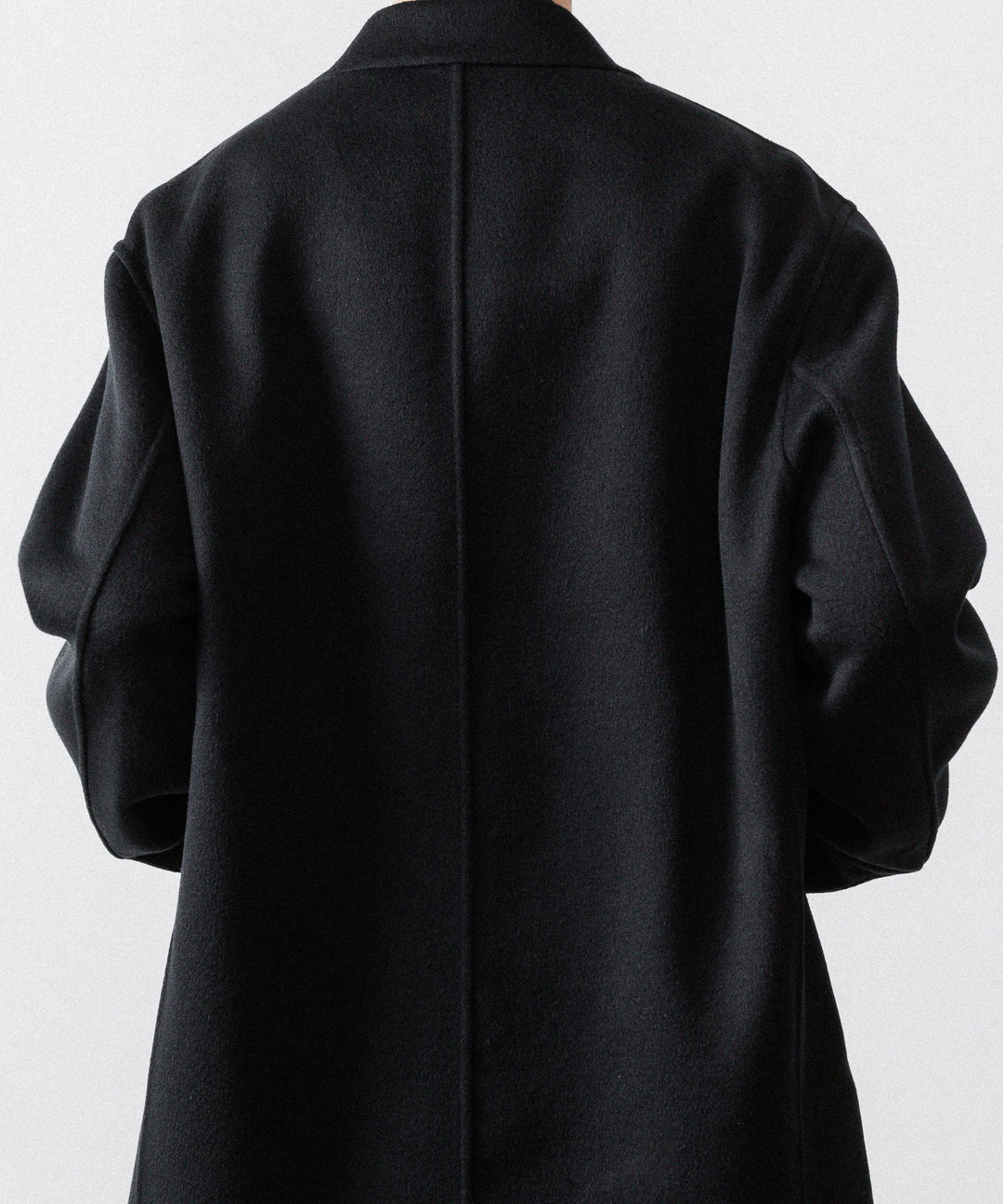 ssstein(シュタイン)のWOOL/CASHMERE REVERSIBLE PEAK LAPEL JACKET - BLACK × BLACKの公式通販サイトsession福岡セレクトショップ