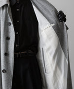 画像をギャラリービューアに読み込む, INTÉRIM(インテリム)のCASHMERE DRAP HYPER BIG BELTED OVER COATのGRAYの公式通販サイトsession福岡セレクトショップ
