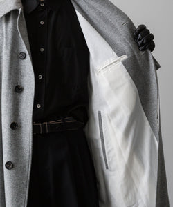 INTÉRIM(インテリム)のCASHMERE DRAP HYPER BIG BELTED OVER COATのGRAYの公式通販サイトsession福岡セレクトショップ