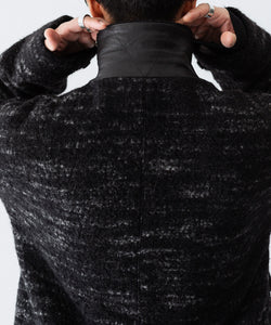 INTÉRIM/インテリム】DOUBLE FACE HAIRY BABY LAMA WOOL SPORTS JACKET