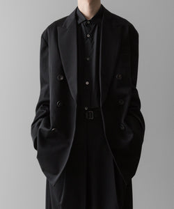 ssstein(シュタイン)の24AWコレクション OVERSIZED DOUBLE BREASTED JACKET - BLACK 公式通販サイトsession福岡セレクトショップ