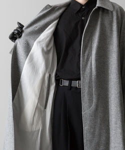 INTÉRIM(インテリム)のCASHMERE DRAP HYPER BIG BELTED OVER COATのGRAYの公式通販サイトsession福岡セレクトショップ