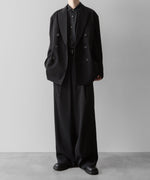 画像をギャラリービューアに読み込む, ssstein(シュタイン)の24AWコレクション OVERTUCKED EXTRA WIDE TROUSERS - BLACK 公式通販サイトsession福岡セレクトショップ
