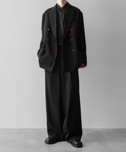 ssstein(シュタイン)の24AWコレクション OVERTUCKED EXTRA WIDE TROUSERS - BLACK 公式通販サイトsession福岡セレクトショップ