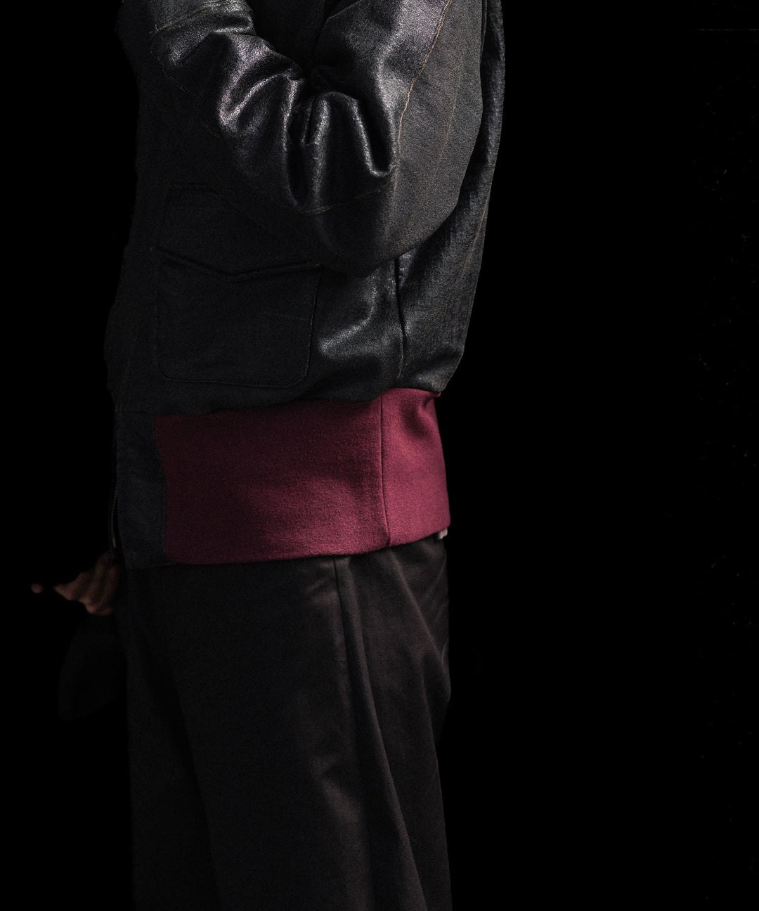 ANTHEM A アンセムエーのCRACK TERRY BLOUSONのBROWN 公式通販サイトsession福岡セレクトショップ